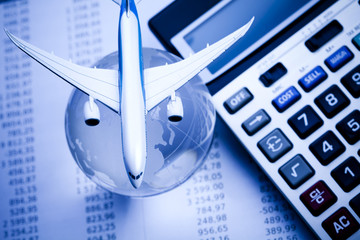 Airplane in finance and world