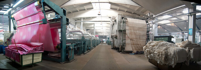 textile industry panoramic