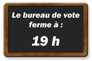 Bureau de vote - Signalétique