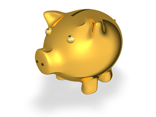 Sparschwein_gold