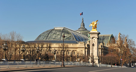 Grand palais et pont Alexandre III