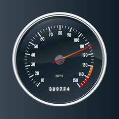 Speedometer vector illustration background