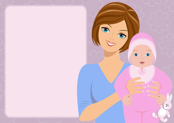 Mother and baby