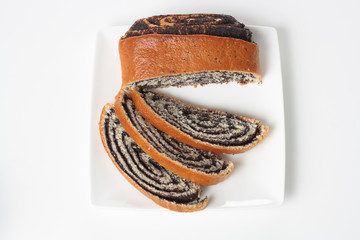 strudel with poppy seeds