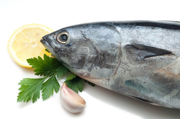 tuna with lemon parsley and garlic