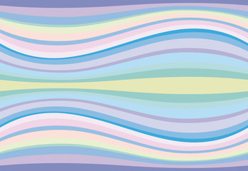 Schwingende Farbstreifen