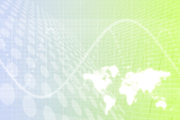 Global Business Abstract Background