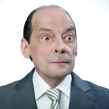 homme d&eacute;sapointement &eacute;tonnement surprise