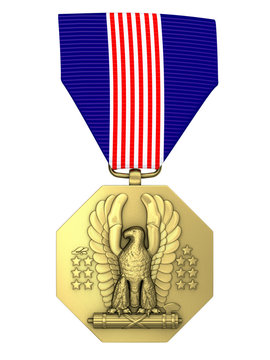 3d render US Soldiers medal
