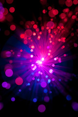 fiber optic abstract
