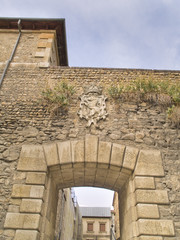 Murallas antiguas de la ciudad de León, España