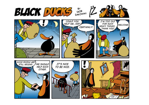 Black Ducks Comic Strip episode 42