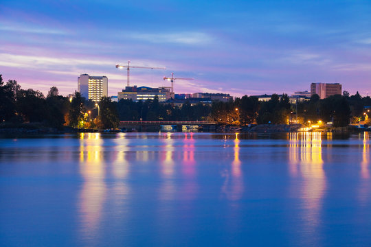 Twilight in Helsinki