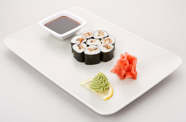 Traditional Japanese food.