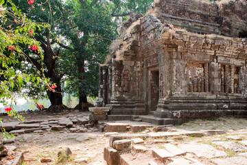 Fototapeta premium Wat Phu Khmer Tempel in Laos