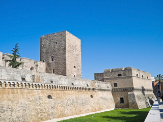 Fototapeta na wymiar Norman-Swabian Castle of Bari. Apulia.