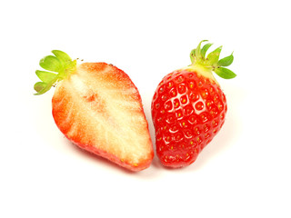 Sliced strawberry