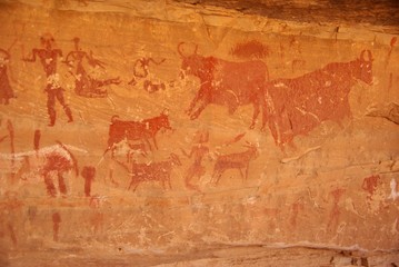 Peinture rupestre, Libye