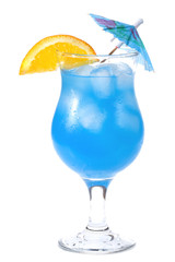 Blue Curacao cocktail