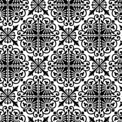 Vector. Seamless damask pattern