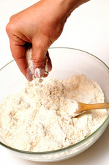 Rajout de farine