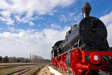 Fototapeta premium Steam Locomotive