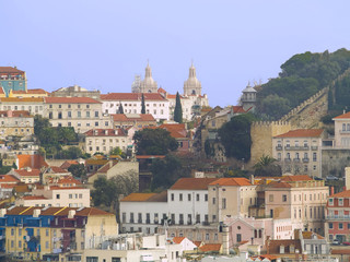 Fototapeta na wymiar Lizbona, romantyczny i artystycznych, Portugalia