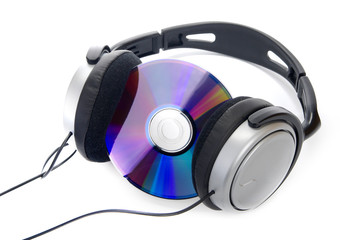 Cd and headphone