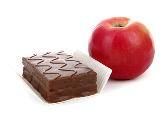 Apple and cookie