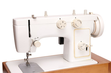 The machine sewing