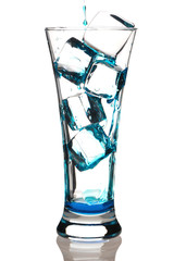 Pouring cocktail