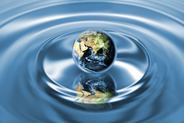 Earth ecosystem concept