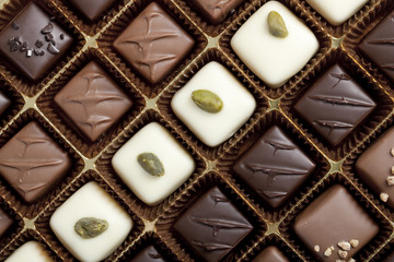 Box of the finest chocolate