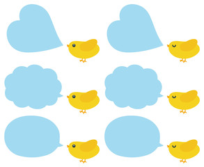 小鳥(ふきだし)-01