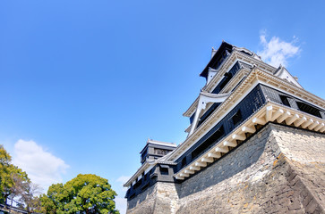 Fototapeta na wymiar Kumamoto Castle