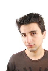 Obraz premium Portrait of a handsome happy young guy