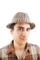 Portrait of a young adult from the countryside