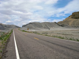 Scenic drive through Capitol Reef National Park