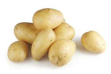 Heap of potatoes