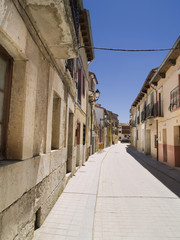 Histórica ciudad de Peñafiel, Valladolid, España