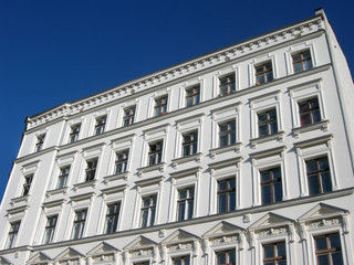 Berlin, Weisses Wohnhaus