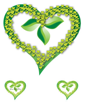 Cuore amante della natura
