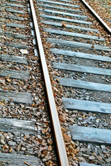 Rail d'un chemin de fer