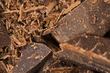 Chopped chocolate