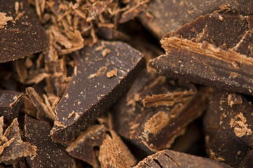 Chopped chocolate