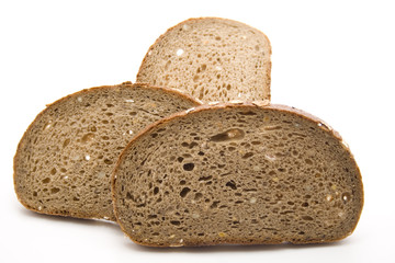 Frische Brotscheiben