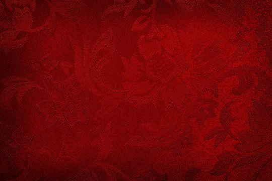 Red Silk Background