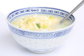 Chopped green onion soup / 葱花蛋汤