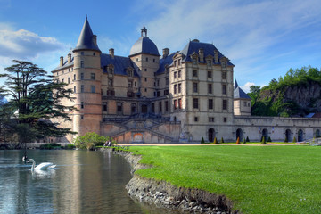 Fototapeta na wymiar Chateau de Vizille, niedaleko Grenoble, Francja