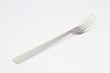 Fork on white